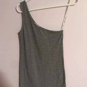 One shouldered tank top